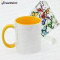 sublimation mugs wholesale, sublimation blanks cups and mugs, handle & inside color mugs